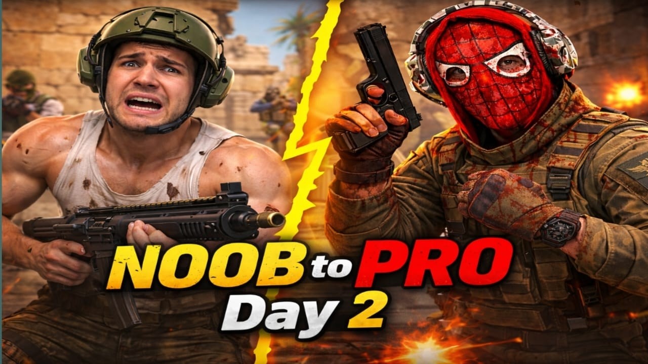 NOOB TO PRO JOURNEY DAY 2 | Counter-Strike 2 Ranked Gameplay
