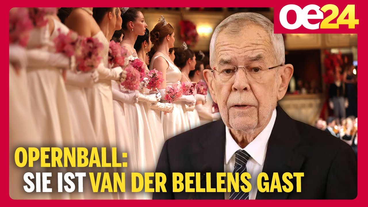 Opernball: Sie ist Van der Bellens Gast
