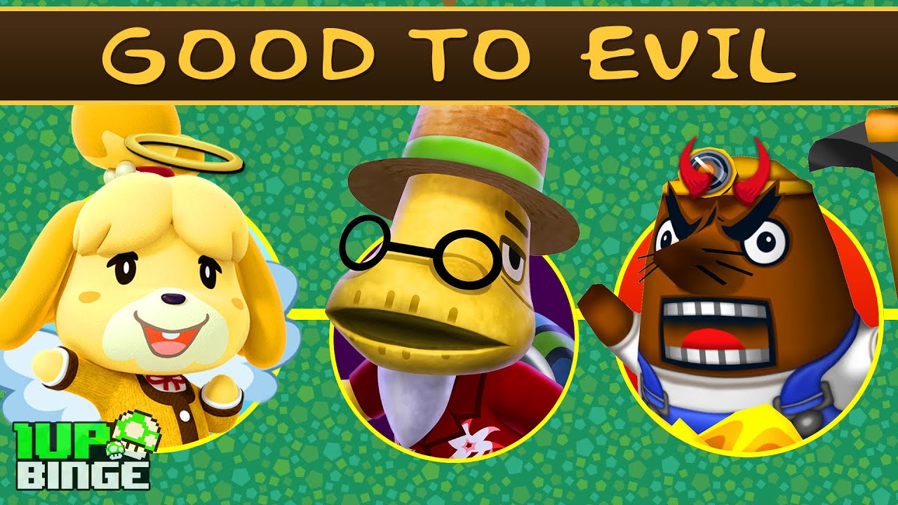 Animal Crossing Villagers: Good to Evil 🐶🦊🐱