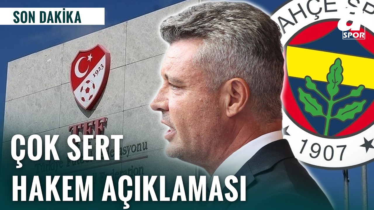 Fenerbahçe'den Sert Açıklama, TFF Ve MHK'dan Somut Adım Talebi!