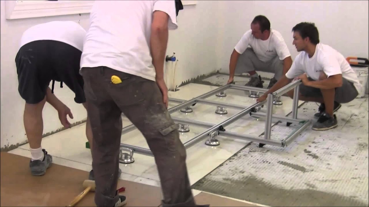 1/4''x5'x10' (6mm-1.5m-3m) Huge Porcelain Tiles Installation and Tile Leveling System