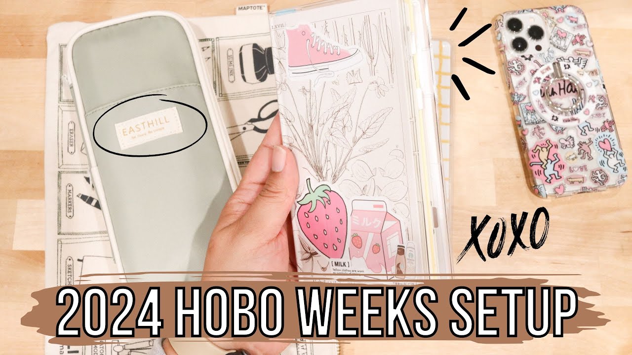 My 2024 Hobonichi Weeks Setup