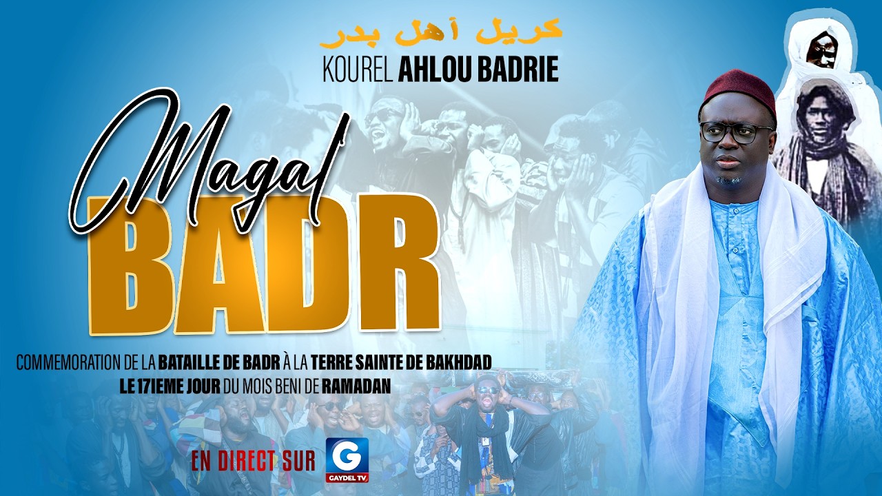 ⁣🔴Direct Magal BADAR 𝟏𝟒𝟒𝟕𝐡 - 𝟐𝟎𝟐6｜ Bakhdad Keur Serigne Khadim Gaydel Lô