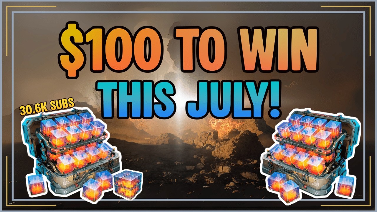 $100 to Win This July | War Robots Gameplay & Giveaway