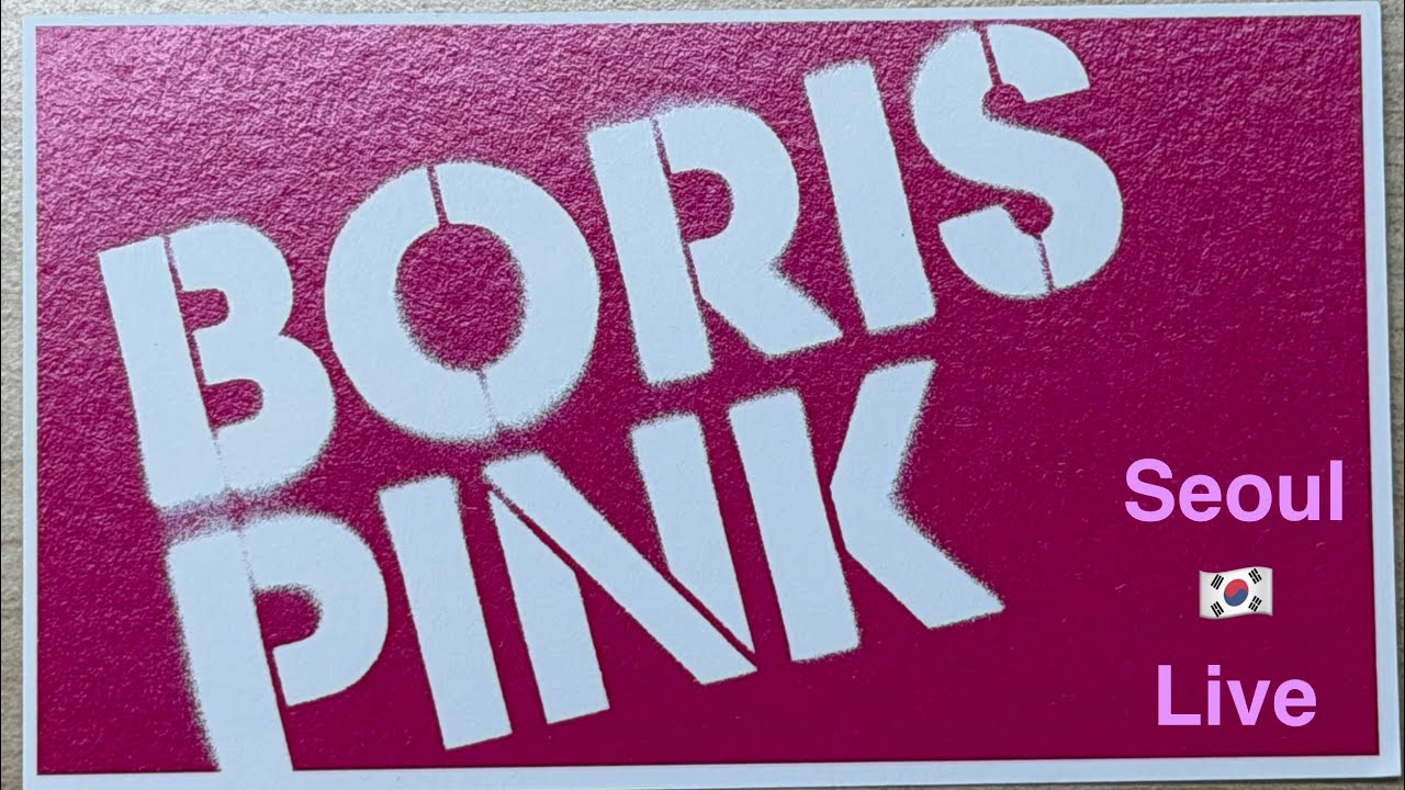 [FULL] Boris 🇯🇵 ボリス 보리스💗 Pink 20th Anniversary Tour Live in Seoul, Korea [4K] 260221 @Musinsa Garage