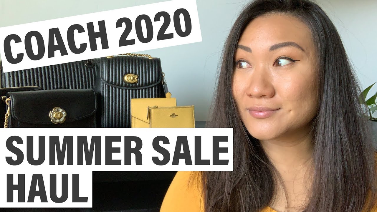Coach 2020 Summer Sale Haul, First Impressions, ASMR & Extreme Close ups