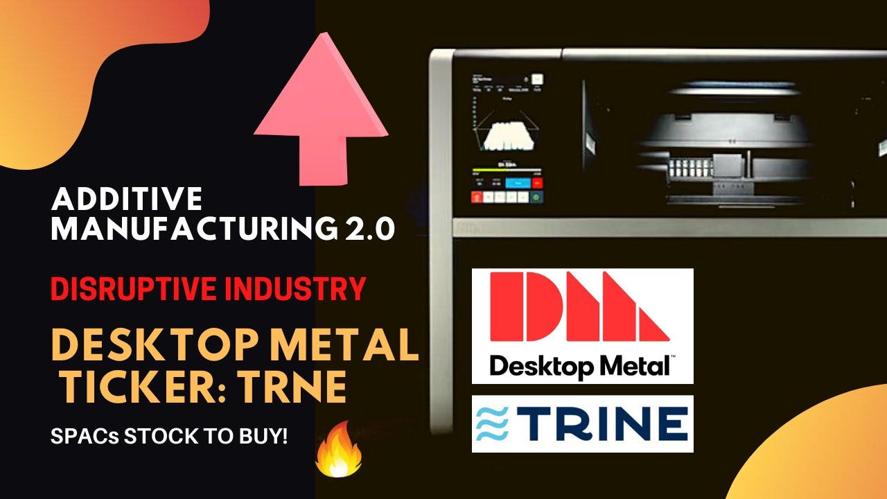 Desktop Metal Stock (TRNE Stock) | 3x GAIN with this SPAC stock?!