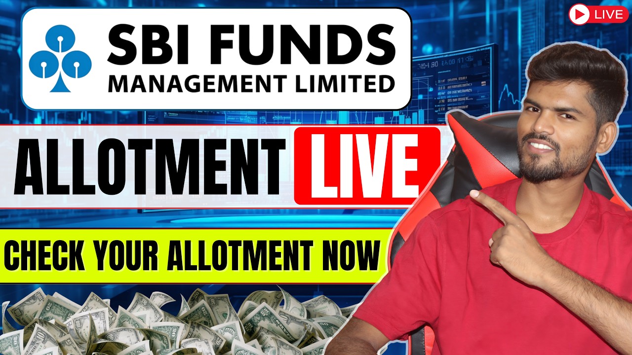 SBI Funds IPO Allotment Out 🔥 | Check your Allotment Now