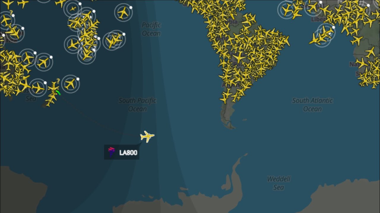 The Loneliest Flight in The World