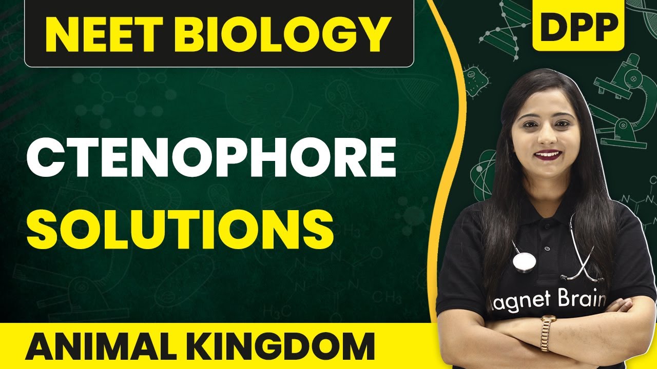 Ctenophore - DPP Solutions | Animal kingdom | NEET Biology