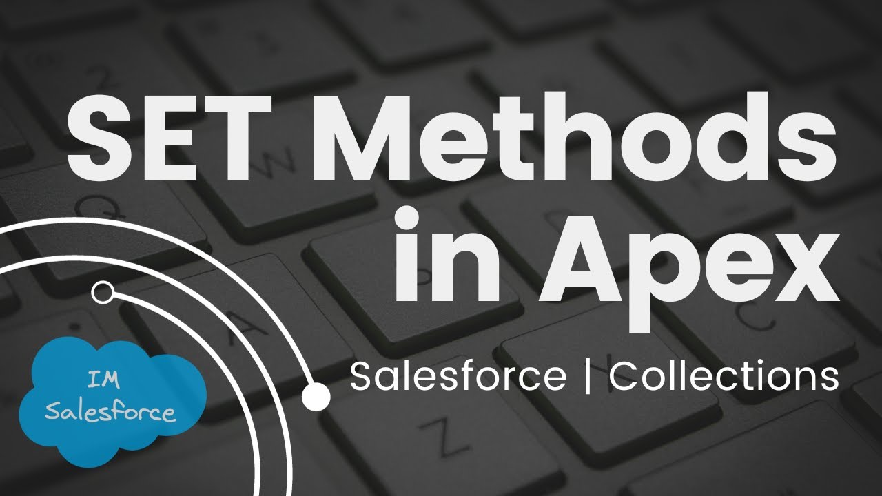 SET Methods in Apex | Salesforce | Collections