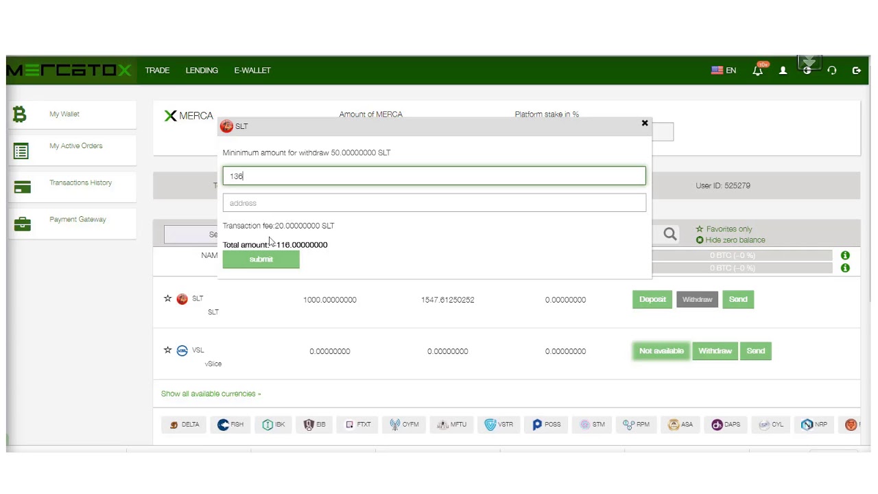 How to buy ads with SLT on Adsspace.net /english tutorial/2019.