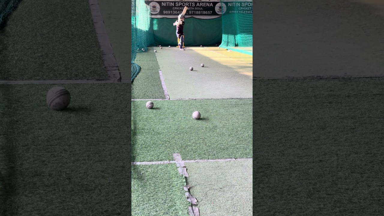 Net session continues…  #cricket #cricketdrills 