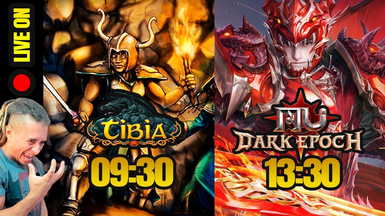 LIVE ON: TIBIA GLOBAL & MU: DARK EPOCH❗MU
