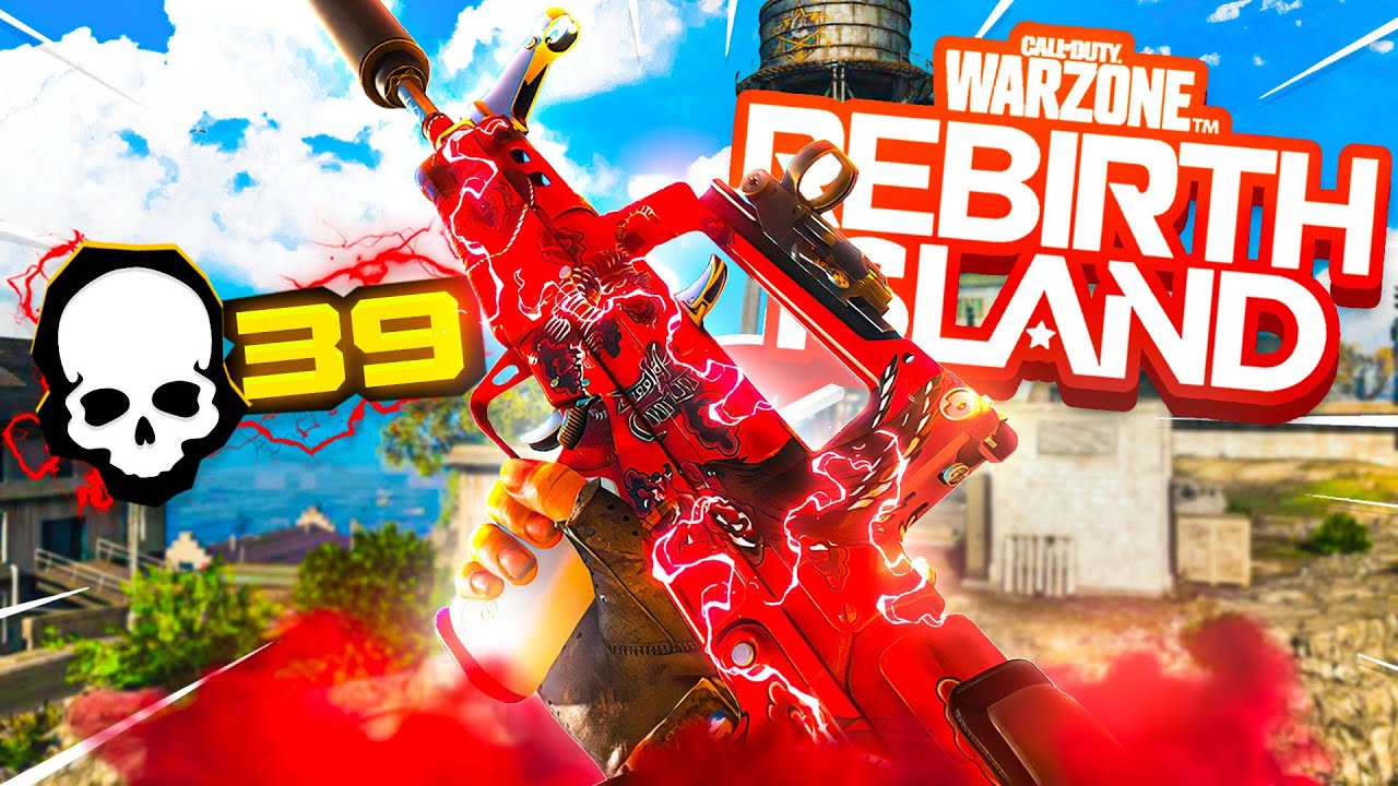 my NEW KILL RECORD with the BEST QBZ CLASS on REBIRTH ISLAND🔥! (Cold War Warzone)