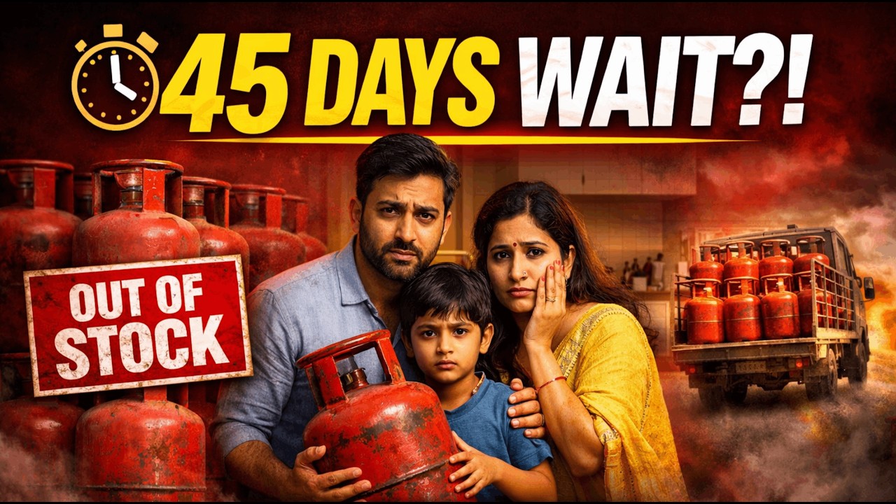 LPG Gas Delivery 45 Days?! The Real Reason Behind India&rsquo;s Gas Shortage