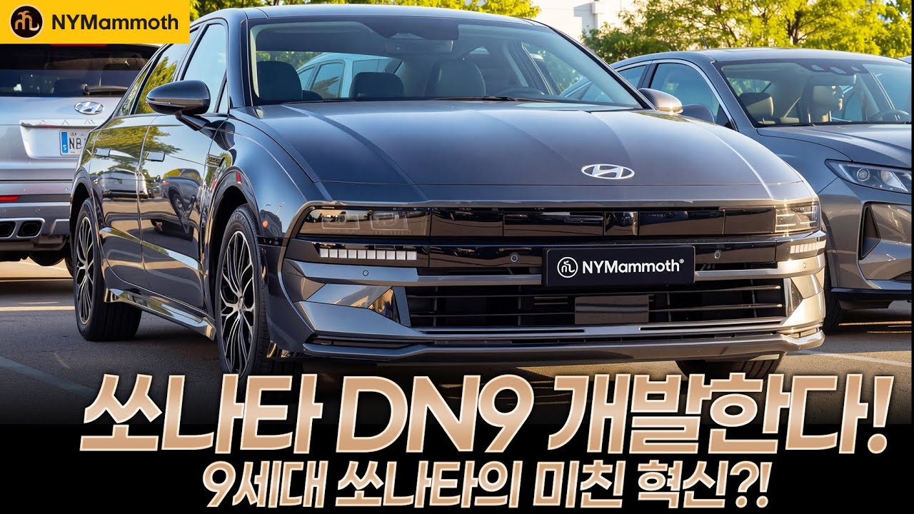 쏘나타 풀체인지 진행된다! 전설의 귀환! 9세대 쏘나타의 미친 존재감?!