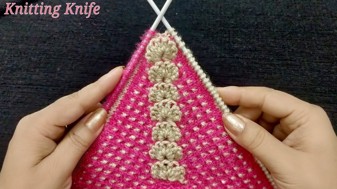 How to Knit Beautiful Shell ( K1x9), 8 फंदे एक साथ बढ़ाकर बनाएं यह प्यारा शैल