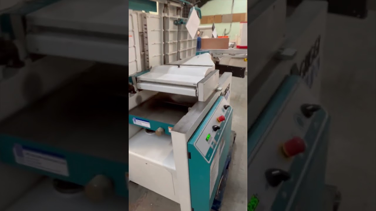 Used Griggio FS530 planer thicknesser in stock. WS Woodmachinery Ltd 🇬🇧 