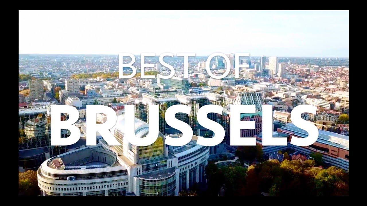 BRUSSELS BRUXELLES drone BELGIUM 4K Drone Timelapse Brussel Belgie Belgique