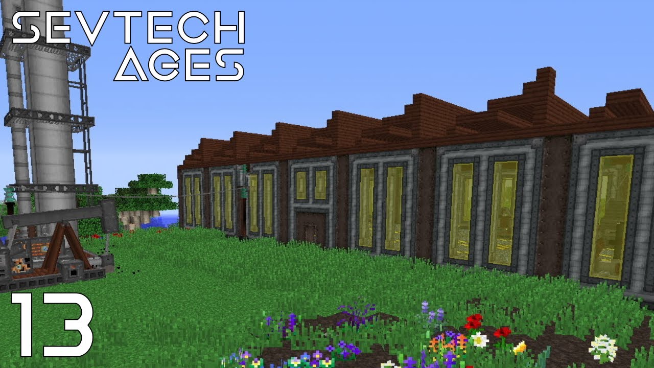 SevTech Ages - E13 - Immersive Factory