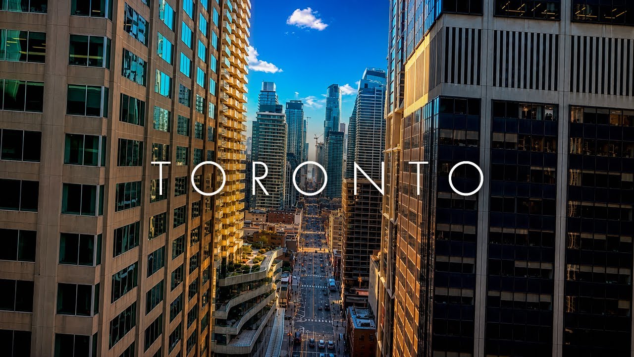 Toronto 4K Drone | Downtown Toronto & Skyline Aerial Views | Canada