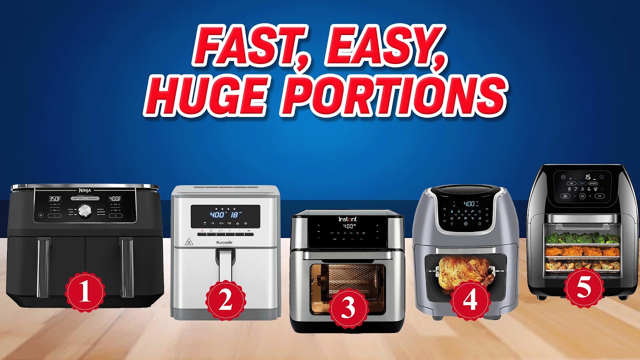 Best 10 Qt Air Fryer 2026: Top 5 Air Fryers That Make Cooking Faster and Easier
