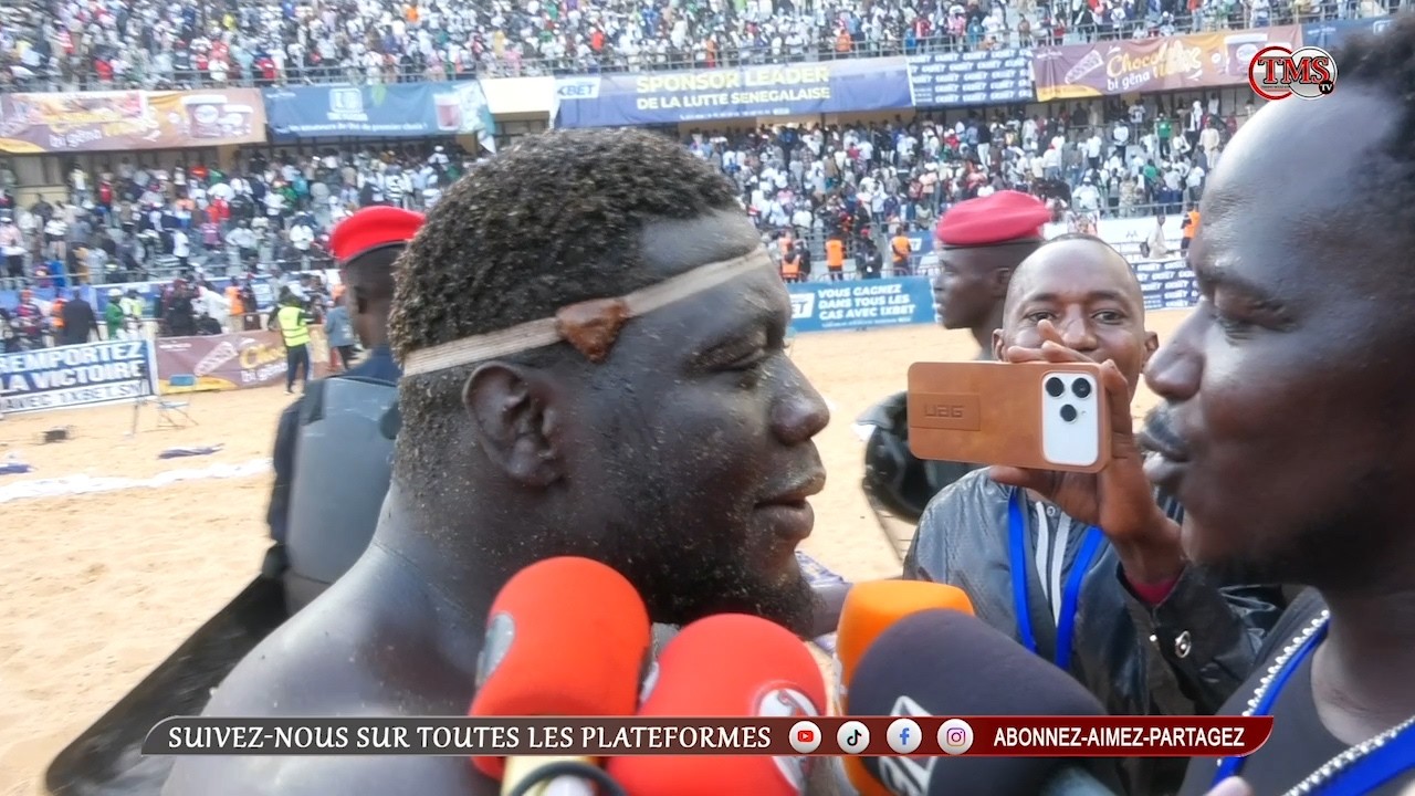 Les premiers mots de franc après avoir battu Tapha tine