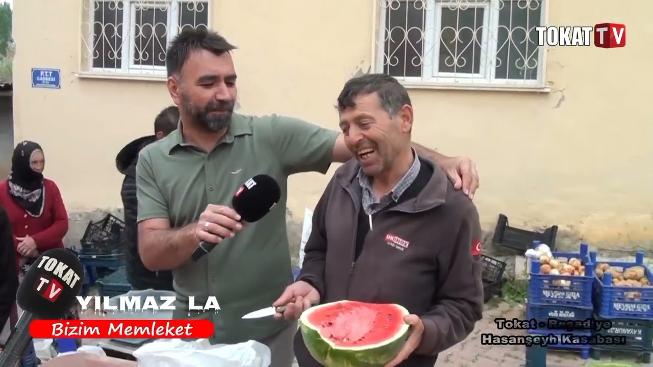 TOKAT REŞADİYE HASANŞEYH KASABASI....HANIM BU ÇENEME ALIŞTI ARTIK.... #yilmazlabizimmemleket