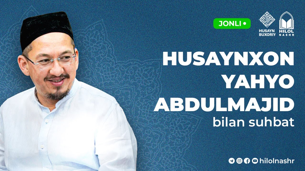 Ustoz Husayn Buxoriy bilan jonli suhbat!