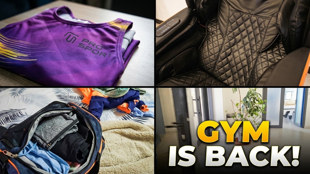 Vlog | 2 ay aradan sonra gym-ə qayıdış | Günlük həyat tərzimiz #vlog #günlükvlog