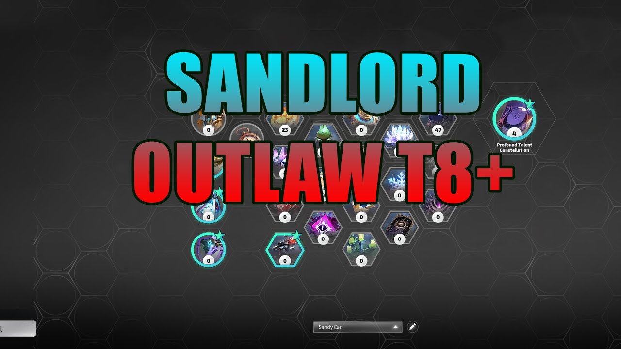 Схема получения высокого FE в час для класса Sandlord Outlaw T8+ Void | SS11 Vorax TLI