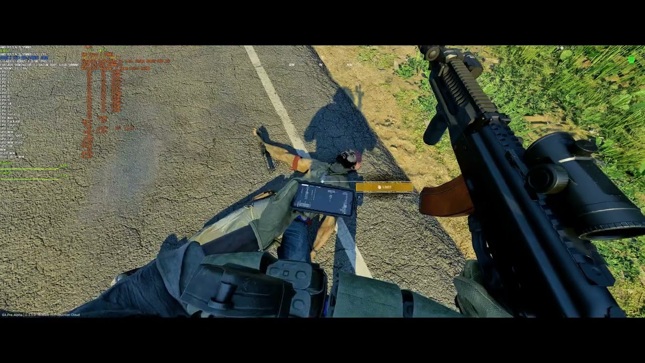 GRAY ZONE WARFARE BENCHMMARK 7900XT RYZEN 9 9900X 4K HIGH SETTINGS #grayzonewarfare #7900xt #amd