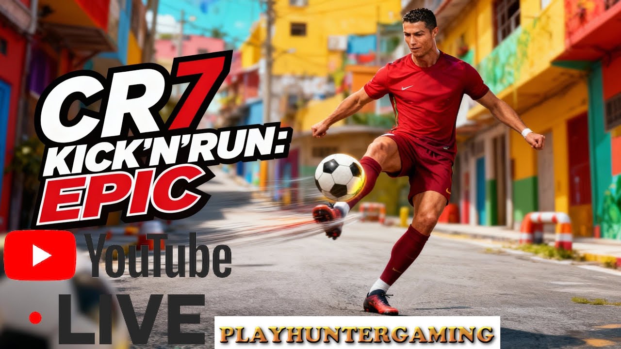 Ronaldo Kick N Run Entertainment Fun Football Game # Ronaldo 
