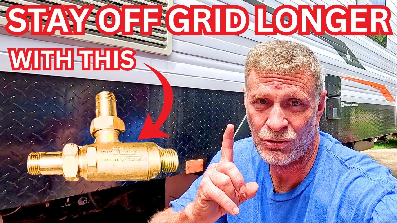 Stay Off Grid Longer with this WATER SAVING Hack for Caravanning!