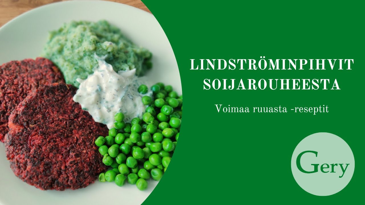 Lindströminpihvit soijarouheesta
