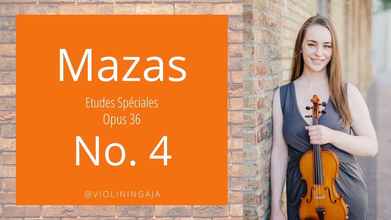 Mazas Opus 36, No. 4: Allegro moderato