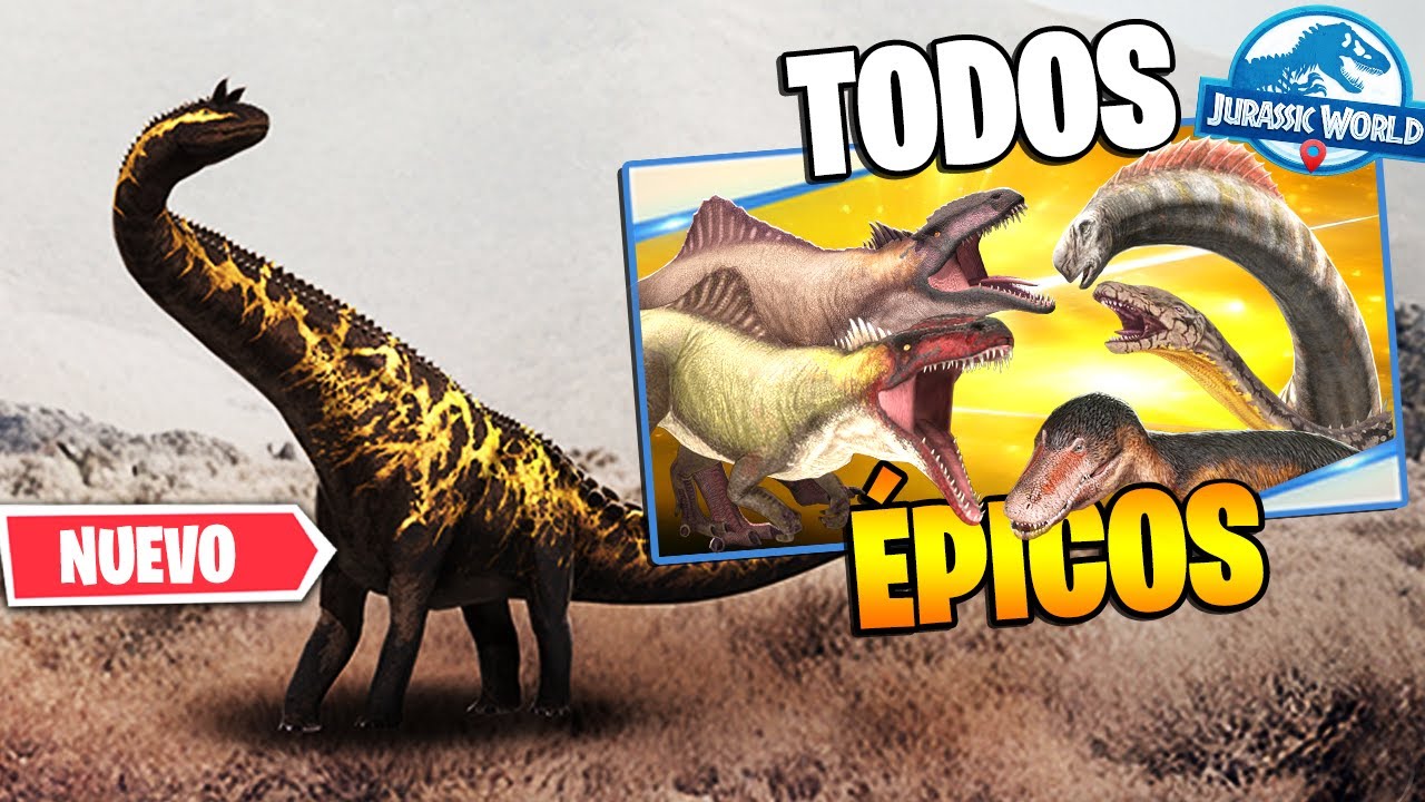 TITANOTARKUS Nuevo H&Iacute;BRIDO + SEMANA TODOS &Eacute;PICOS | Jurassic World Alive
