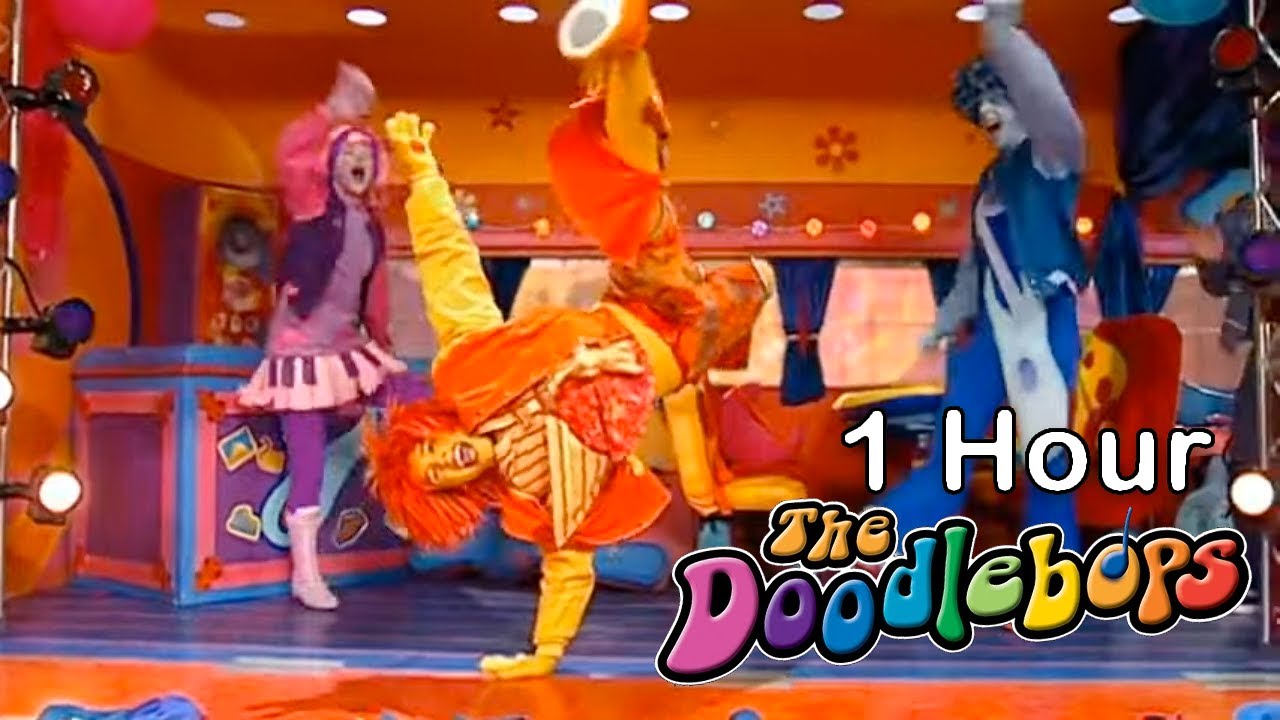 [1 Hour Marathon] Jump and Shake with the Doodlbops! 🌈