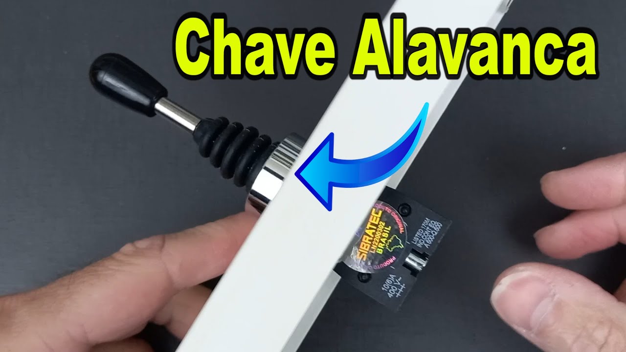 Chave Alavanca Manipuladora Joystick