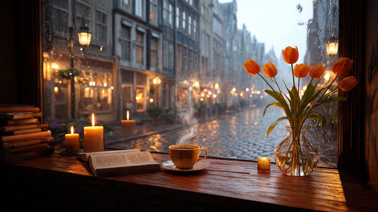 Best Instrumental Jazz Cafe Music Mix - Relaxing Study & Work Vibes Live