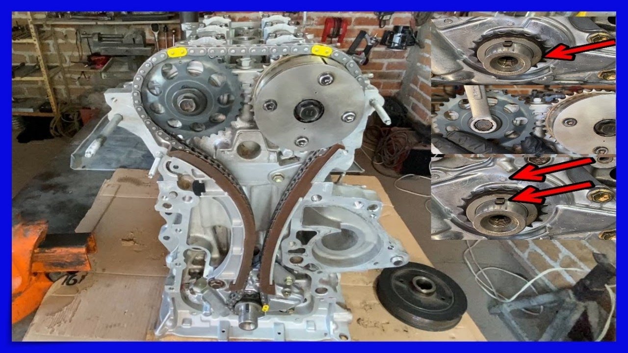 como sincronizar el motor 1.8 de Toyota Corolla (1ZZ-FE)