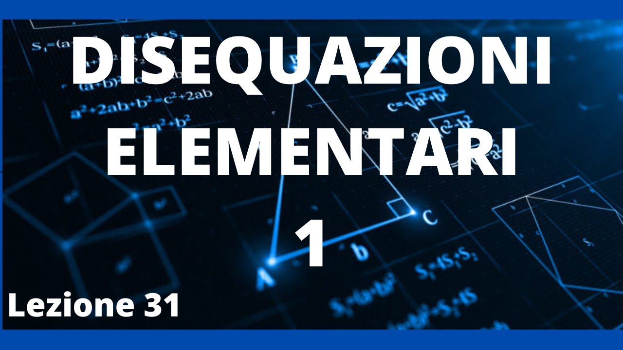 Disequazioni goniometriche elementari livello base