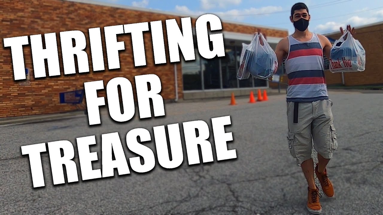 Shopping At Thrift Stores For Things To Resell Online - Thrifting Haul