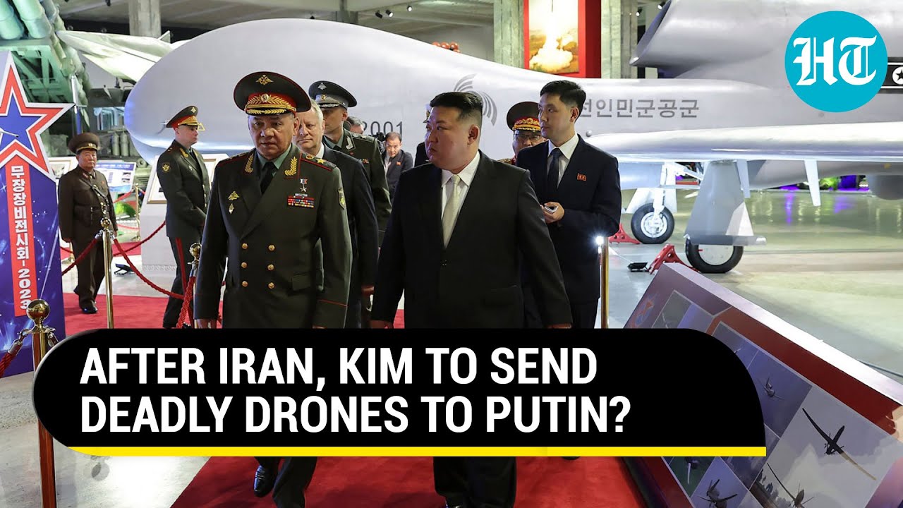 Russia To Fire North Korean Drones? Kim Flaunts UAVs Similar To U.S.’ MQ-9 Reaper Amid Shoigu Visit