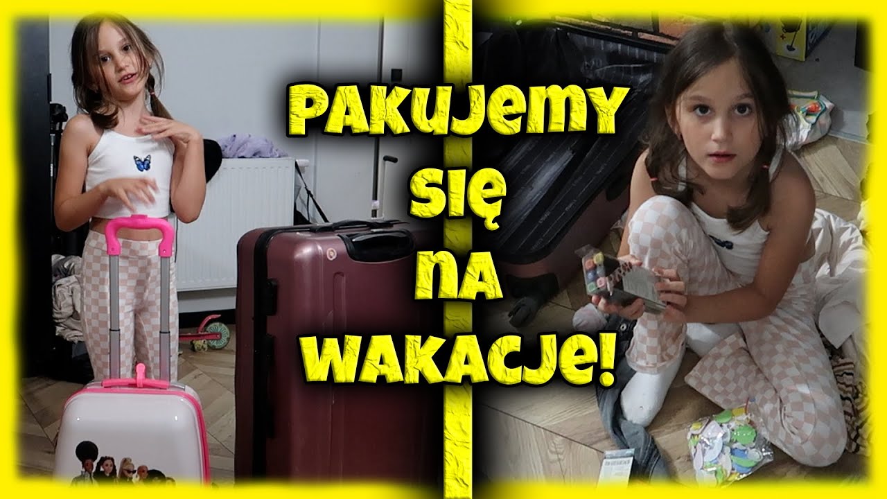 PAKOWANIE WALIZEK! JEDZIEMY NA WAKACJE ❤️🏖