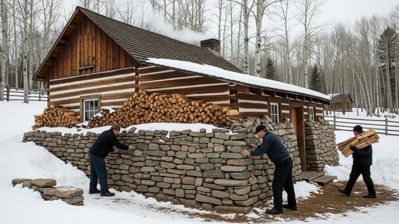 Neighbors Laughed When He Built a Giant Stone Foundation — Then It Became His Smartest Move