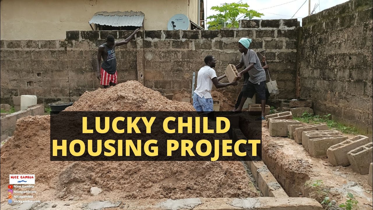 Update on Lucky Child's Building Project in The Gambia