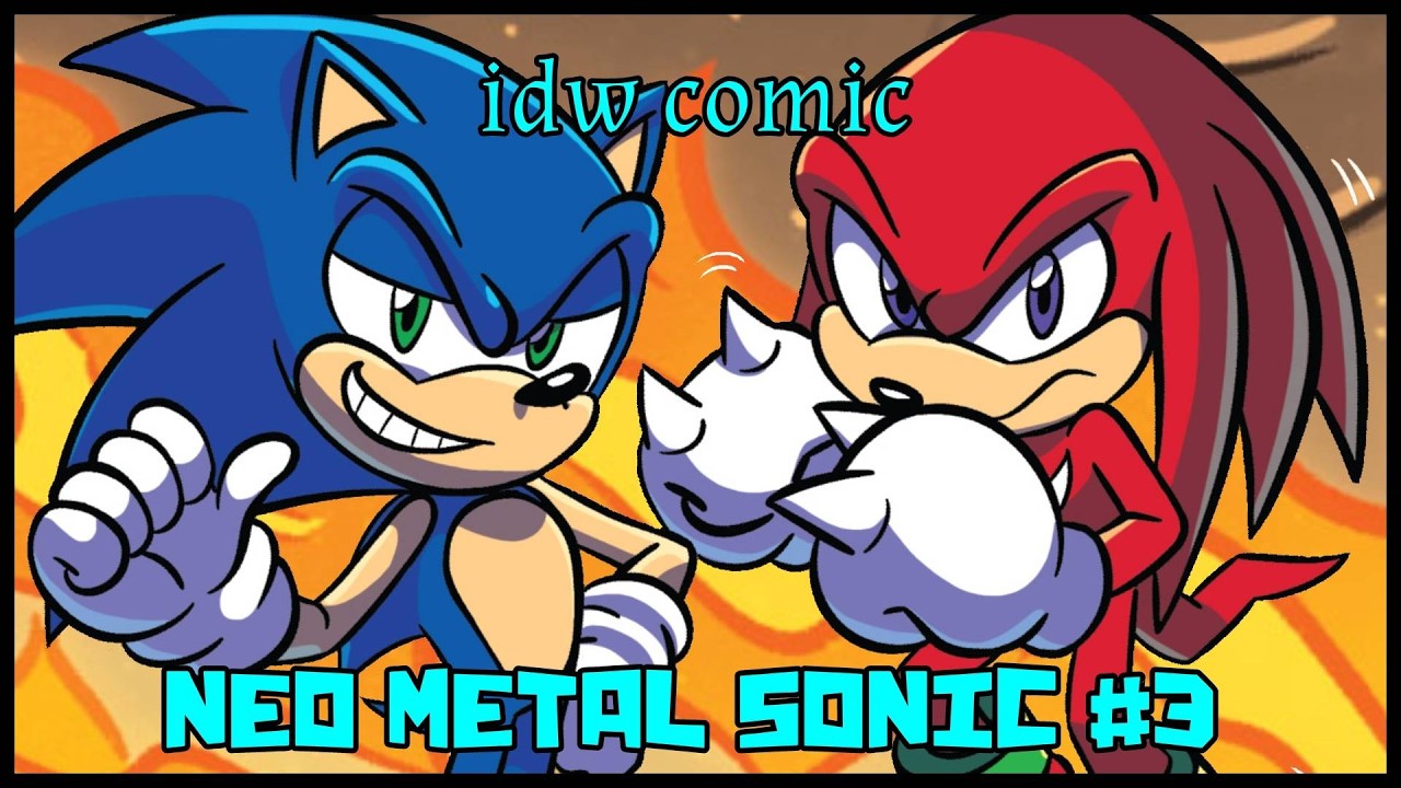 Comic Sonic IDW (NEO METAL SONIC SAGA #3)