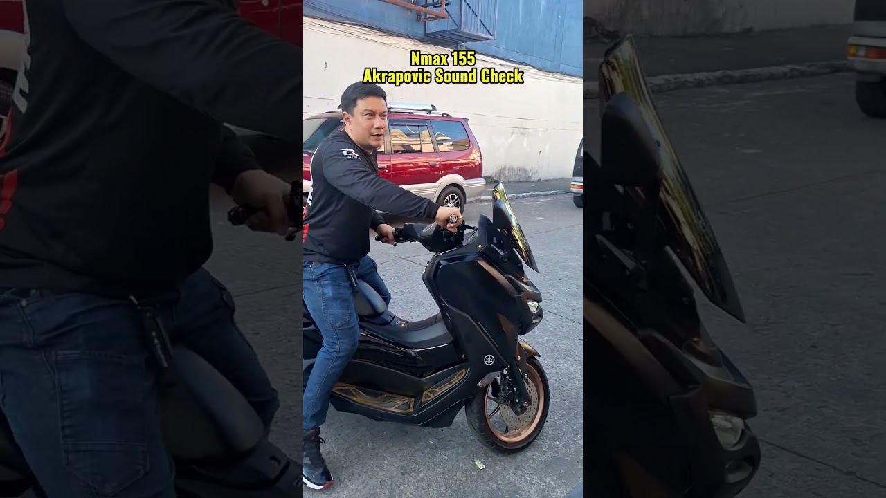 Yamaha Nmax155 Akrapovic Sound Check 🔥🔥🔥 #nmax #yamaha #nmax155 #maxiscoot #shortsvideo #shortsfeed